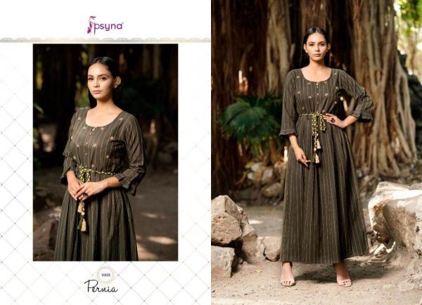 Psyna Pernia Cotton Long Fancy Kurti Collection